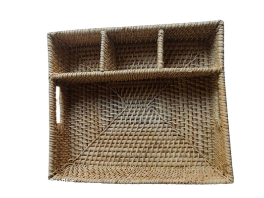 Cane and Bamboo Eco friendly Tray