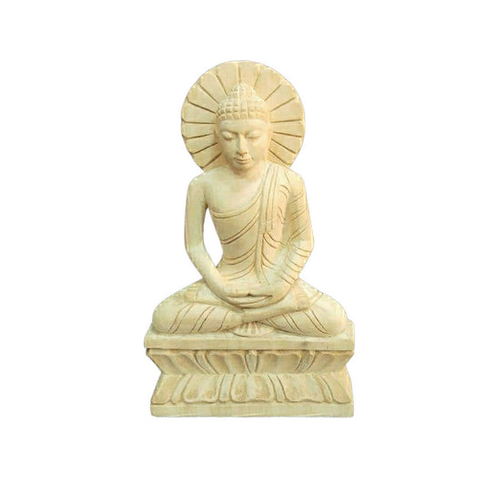 Carving Gamharwood Lord Buddha Statue
