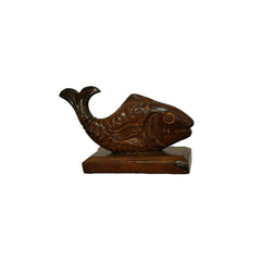 Carving Sheesham wood Fish Figure