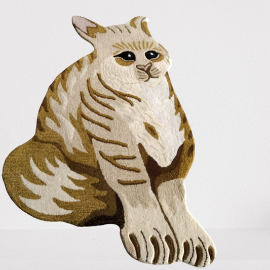 Cat Design Badohi Carpet