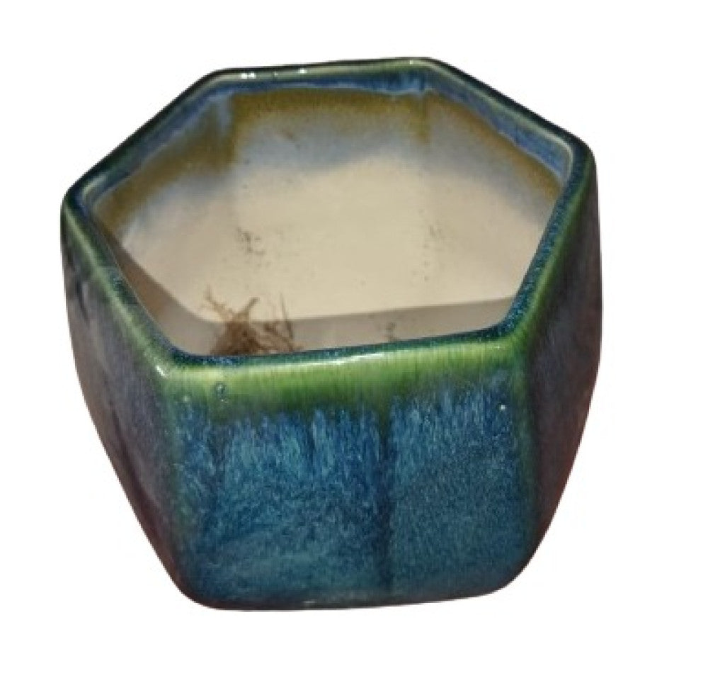Ceramic Planter in Blue Colour