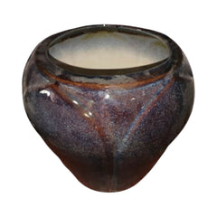 Ceramic Pot Holder Purple Colour