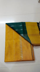 Champa Silk Yellow & Green Saree