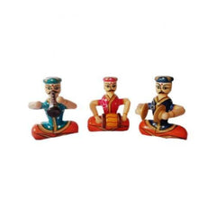 Channapatna Toy Handcrafted Wooden Karnataka Band Set