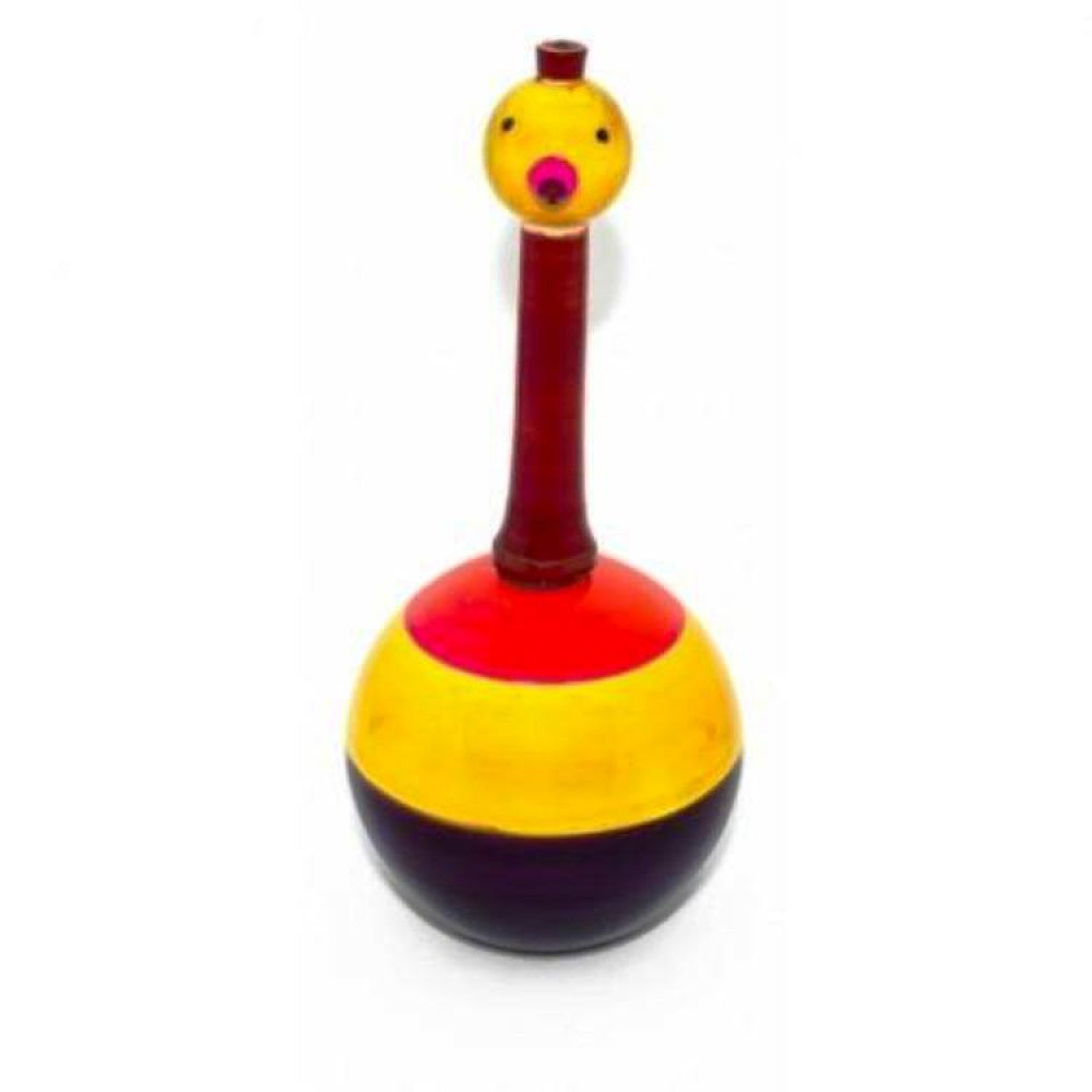 Channapatna Toy & Doll Handcrafted Wooden Balancing Doll (Single Piece)
