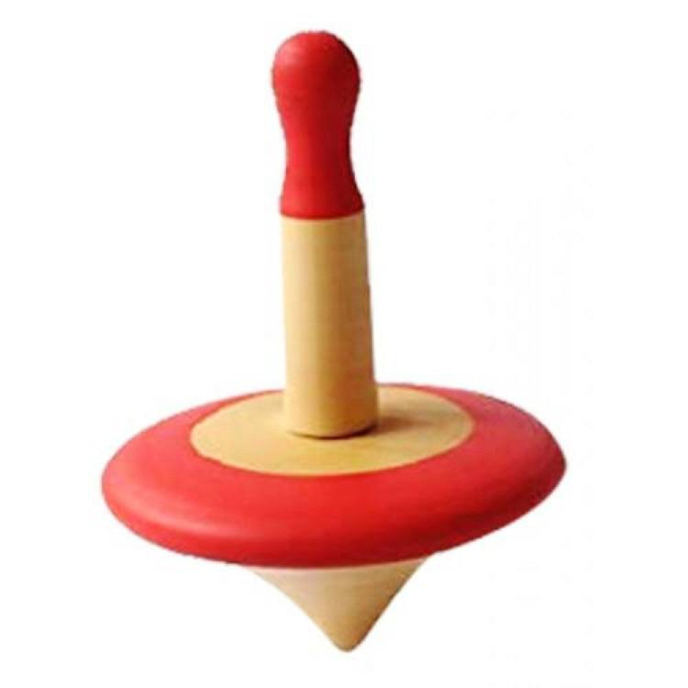 Traditional Handmade Painted Wooden Spinning Top Channapatna Toys & Dolls