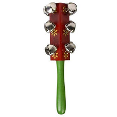 Traditional Channapatna Handmade Wooden Baby Handle Jingle Bell Rattle Toy