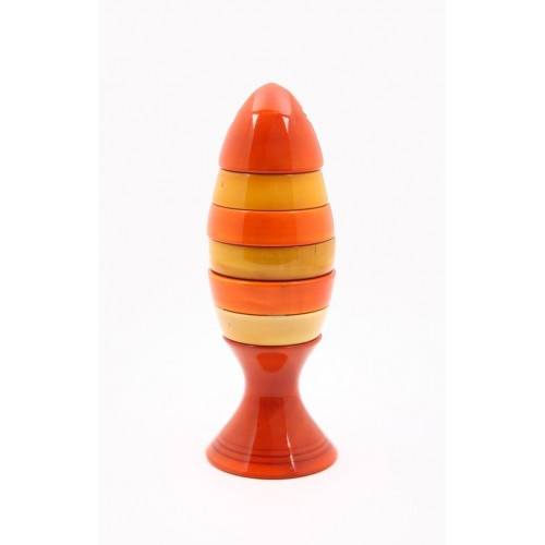 Traditional Handicraft Channapatna Toys Of Beautiful Fish Design For Playing, Decorating Purpose