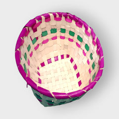 Chettinad Hand Woven Palm Leaf Container