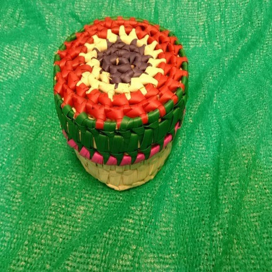 Chettinad Handcrafted Palmyra Leaf Storage Box