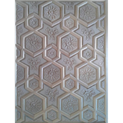 Classic Grey Hexagonal Design Khatamband