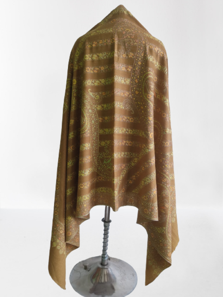 Classic Mustard Colour Kani Shawl