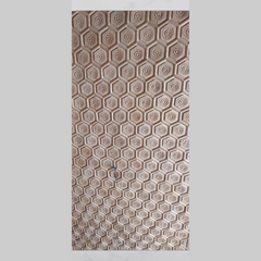 Classic Peach Hexagonal Design Khatamband