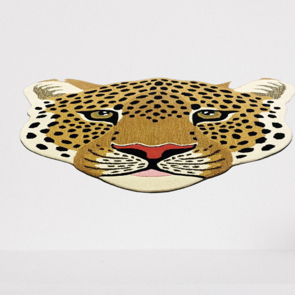 Classic Tiger Face Badohi Carpet