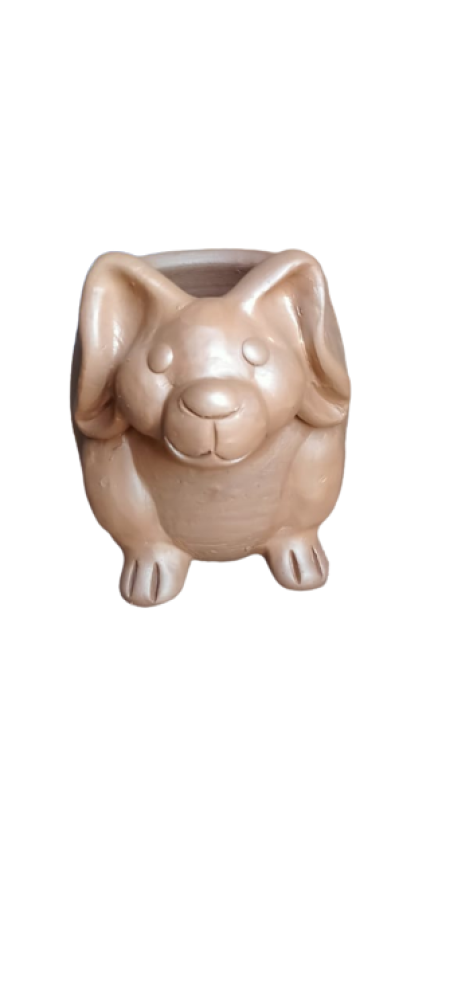 Classy Puppy Vase Pokharan Pottery
