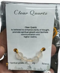 Clear Quartz Rakhi