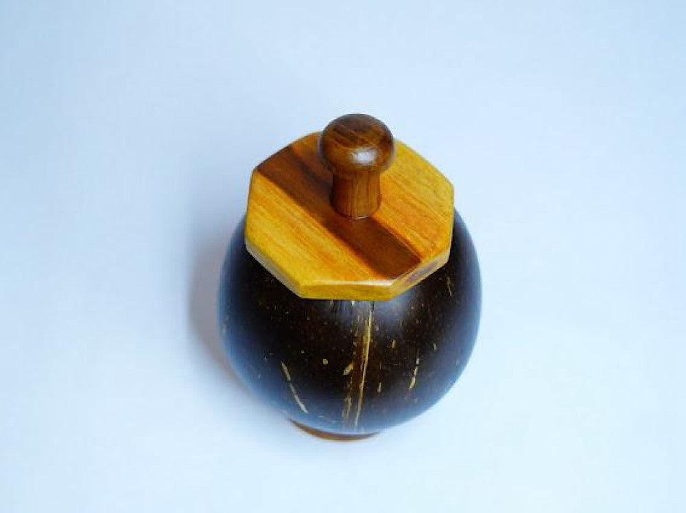 Coconut Container With Lid