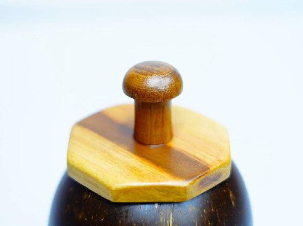 Coconut Container With Lid