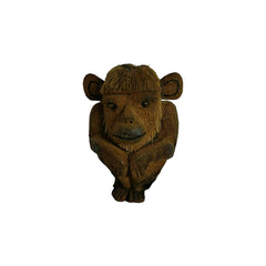 Coconut Handmade Monkey Statue