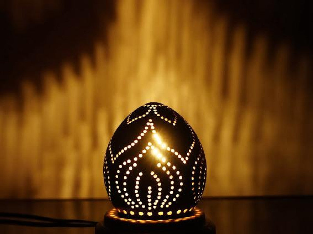 Coconut Shell Bed lamp