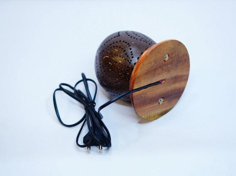 Coconut Shell Bed lamp