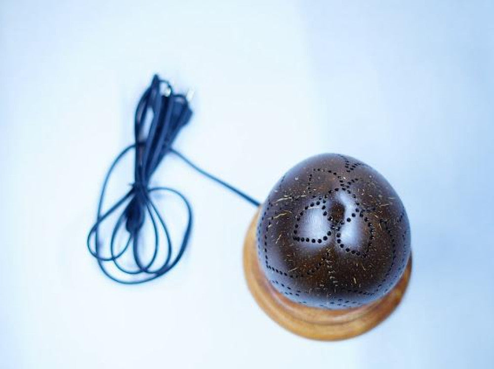 Coconut Shell Bed lamp