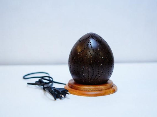 Coconut Shell Bed lamp