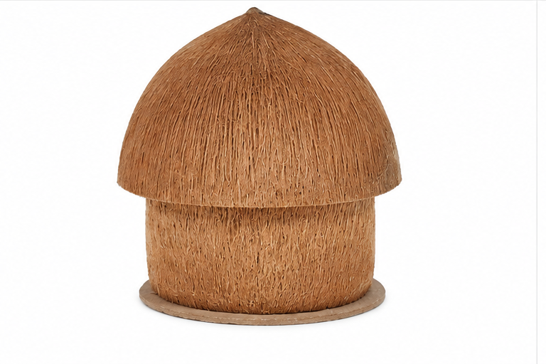 Hut Craft Of Coconut Shell