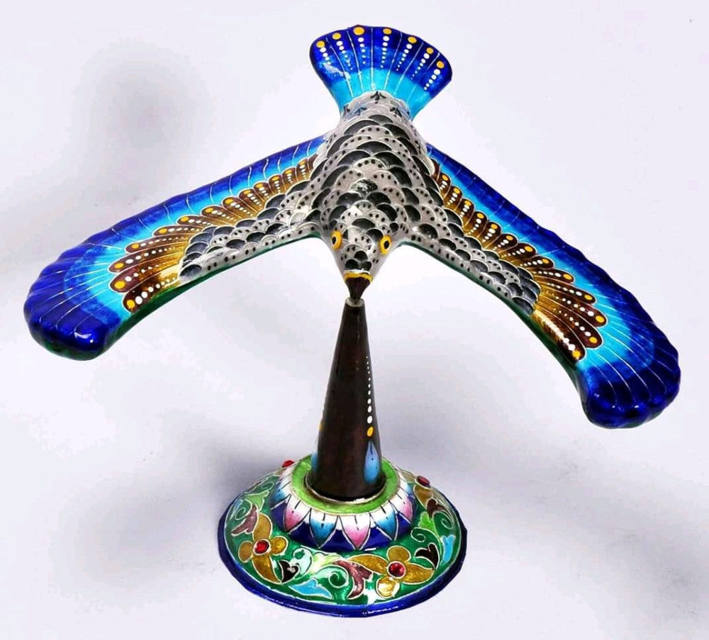 Colourful Balance Bird Gulabi Meenakari Art