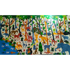 Colourful Forest Pipli Appliquie Work
