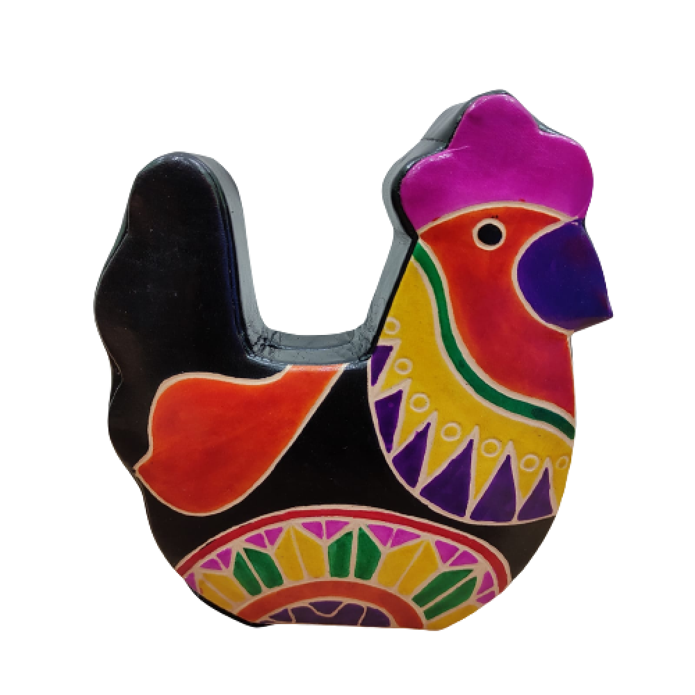 Colourful Hen Coin Bank