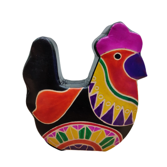 Colourful Hen Coin Bank