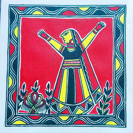 Colourful Manjusha Painting