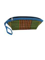 Cosmetic Pouch with Blue Dot