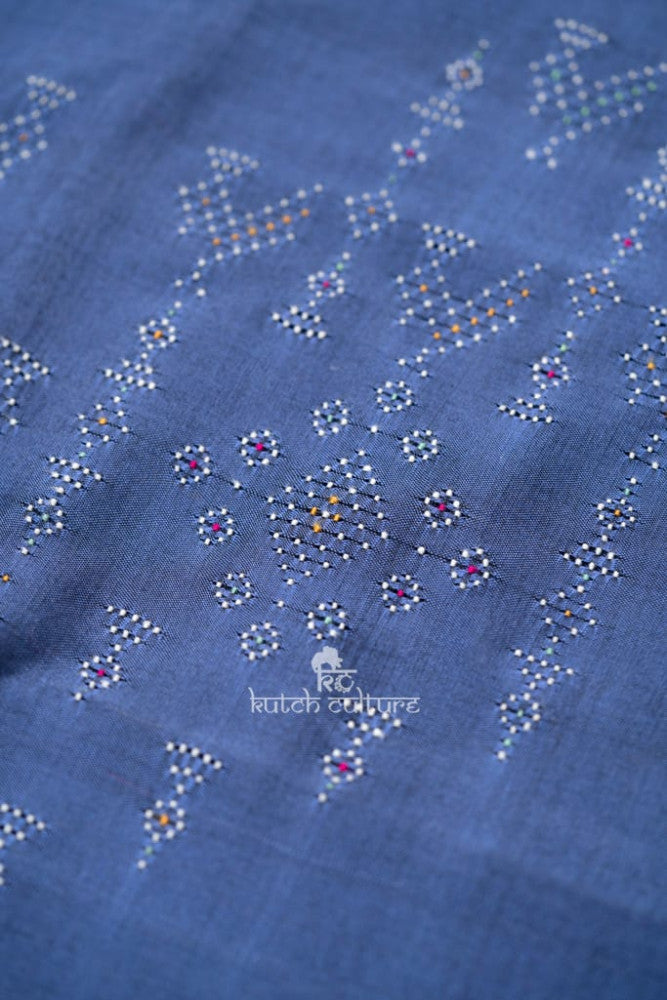 Cotton Blue Colour Kurthi