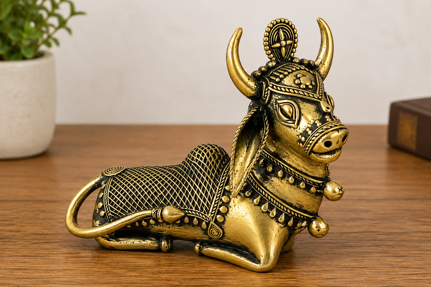 Nandi in Jali Art