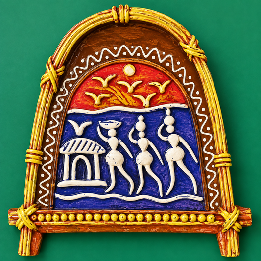 Pattachitra Tribal Wall Mount