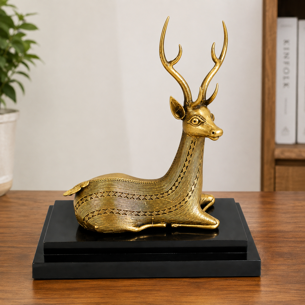 Handcrafted Deer Art