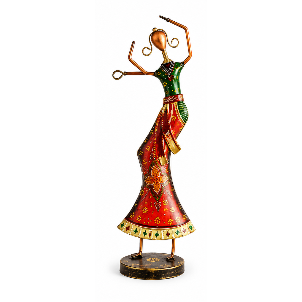 Rajasthani Dancing Ladies Figurine Set Of 3