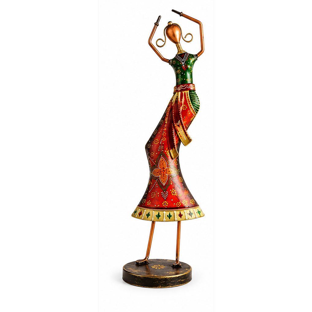 Rajasthani Dancing Ladies Figurine Set Of 3