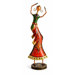 Rajasthani Dancing Ladies Figurine Set Of 3