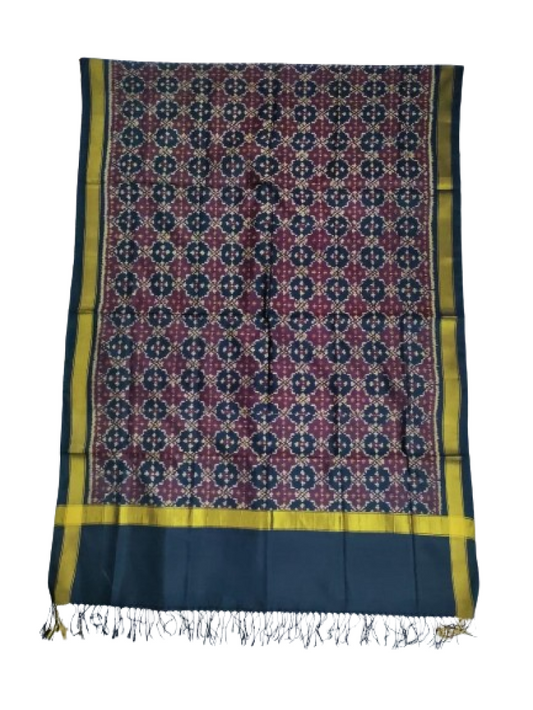 Dark Blue Rajkot Patola Dupatta