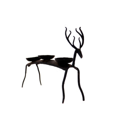 Dear with triple candle stand