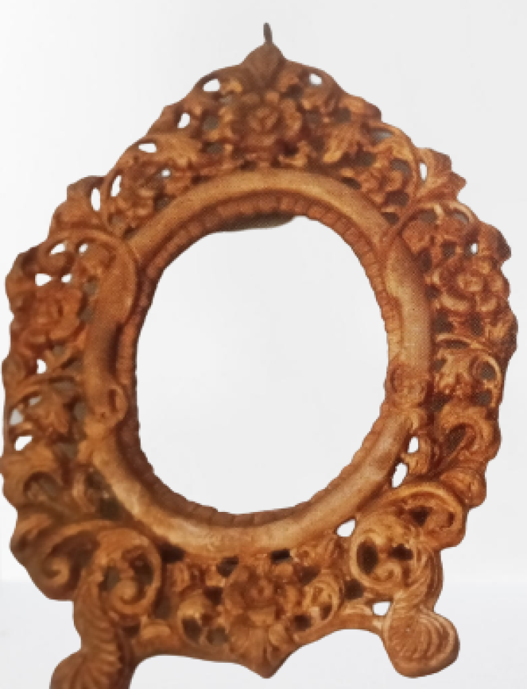 Shop – Designer Oval Photo Frame Banaras Metal Craft - GI Heritage– Gi ...