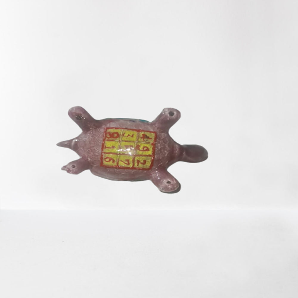 Designer Tortoise Gulabi Meenakari Art