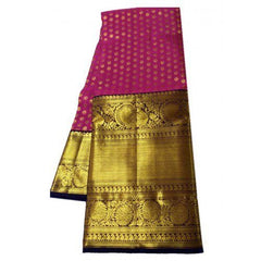 Dharmavaram Handloom Beautiful Tasar Silk Saree for Women