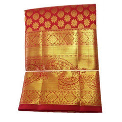 Dharmavaram Handloom Beautiful Tasar Silk Saree for Women