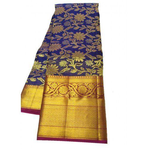 Dharmavaram Handloom Beautiful Tasar Silk Saree for Women