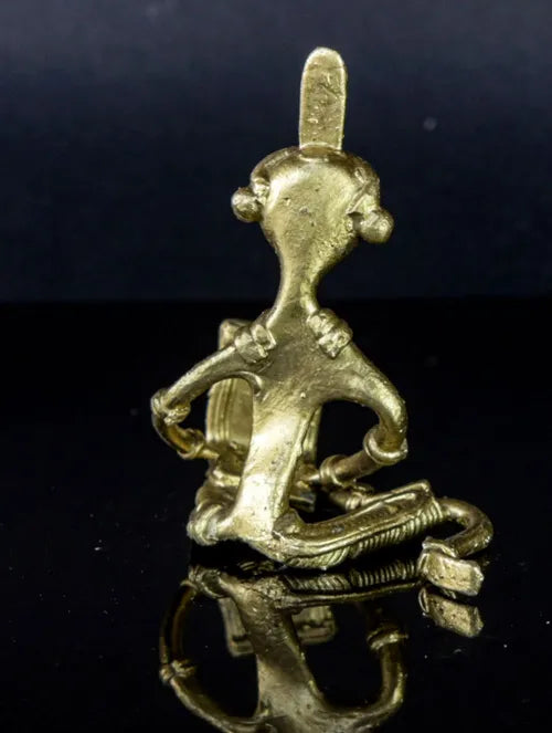 Bengal Dokra Adivasi Boy with Laptop