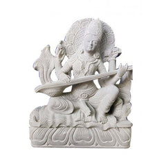 Ancient Artwork Of Durgi Stone Carving Goddess Durga Statue For Decoration Purpose